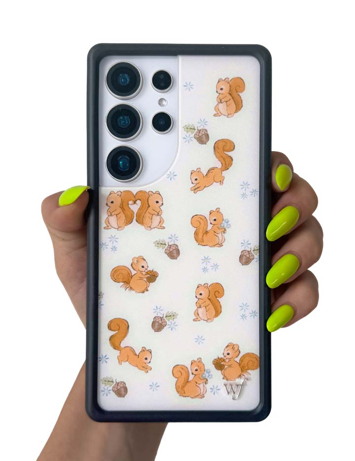 Hand Pic Image 01 Squirrel Friend Samsung Galaxy Case