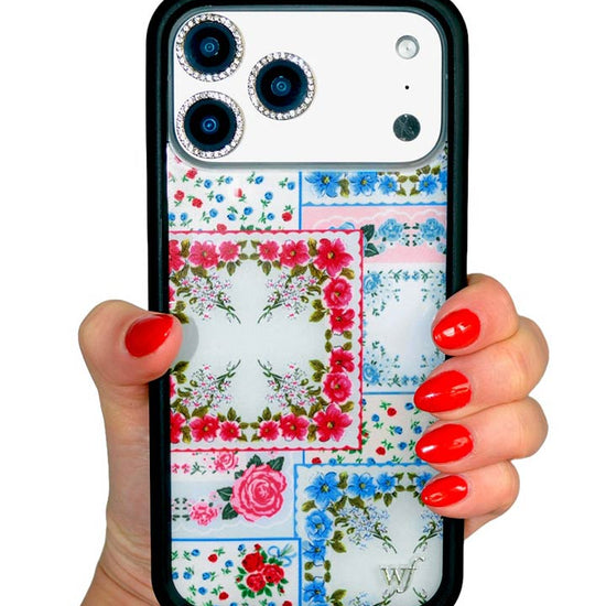 Wildflower Sweetheart Patchwork iPhone case iPhone 13 Pro Max Wildflower Sweetheart Patchwork iPhone case iPhone 13 Pro Max