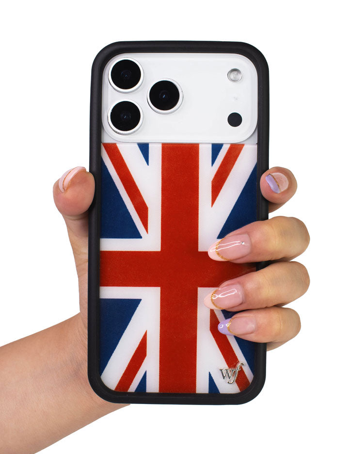 Hand Pic Image 01 Union Jack iPhone Case