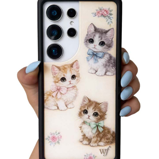 Hand Pic Image 01 Vintage Kittens Samsung Galaxy Case