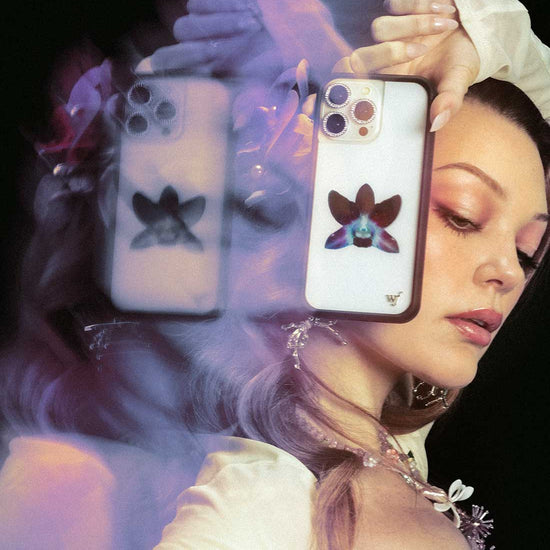 Lifestyle Image 01 White Orchid iPhone Case