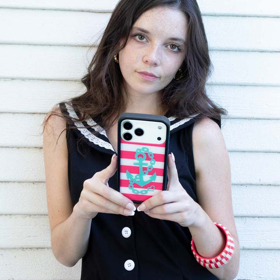 Lifestyle Image 02 Ahoy Babe iPhone Case