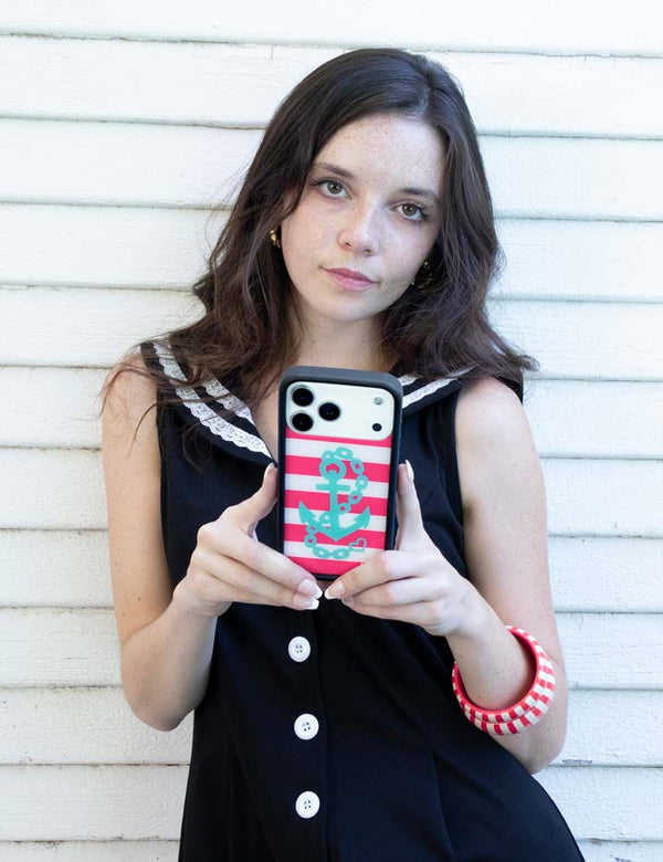 Wildflower iPhone case 17 Pro Max Ahoy Babe Sailing Cute