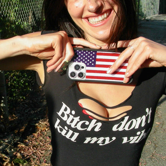 Supporting Image 02 American Flag iPhone Case