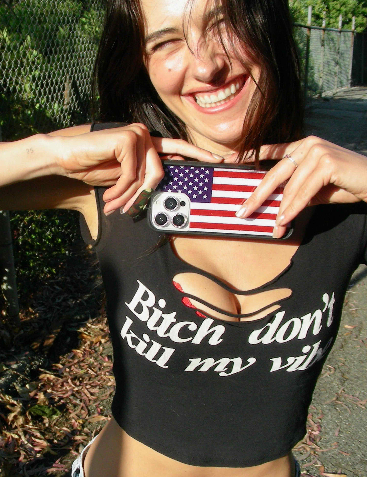Supporting Image 02 American Flag iPhone Case