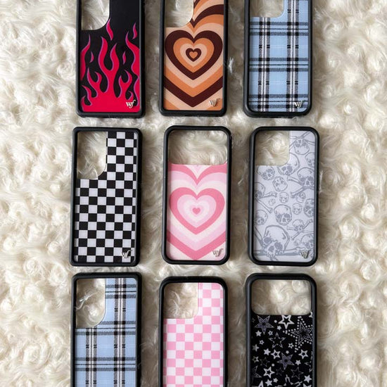 Lifestyle Image 02 Blue Plaid iPhone Case 