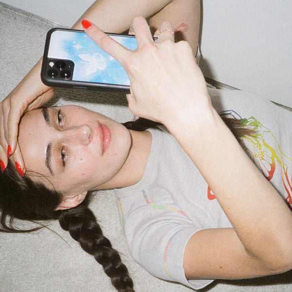 Lifestyle Image 02 Butterfly Sky iPhone Case
