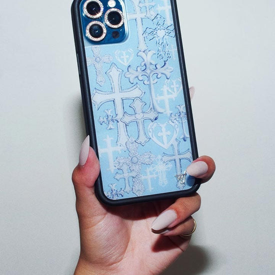 Lifestyle Image 02 Cross Girl iPhone Case