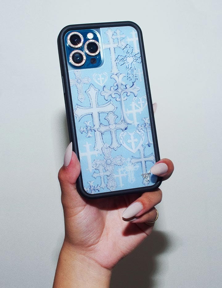 Lifestyle Image 02 Cross Girl iPhone Case