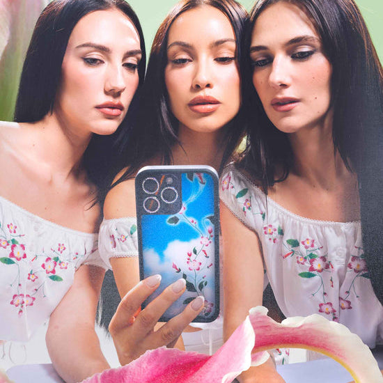 Lifestyle Image 02 Danielle Guizio Water Lily iPhone Case