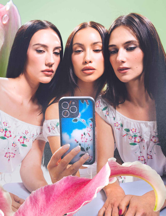 Lifestyle Image 02 Danielle Guizio Water Lily iPhone Case