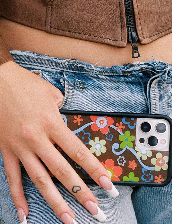 Lifestyle Image 02 Far Out Floral iPhone Case