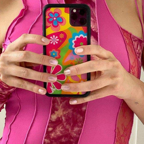 Lifestyle Image 02 Flower Power iPhone Case