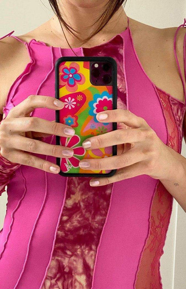 Lifestyle Image 02 Flower Power iPhone Case