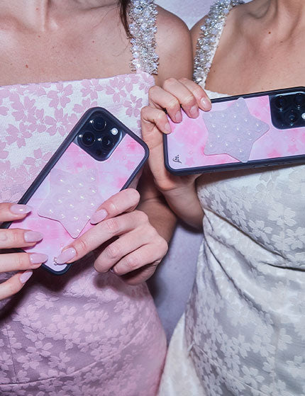 Glitter Star Stickeez – Pink – Wildflower Cases