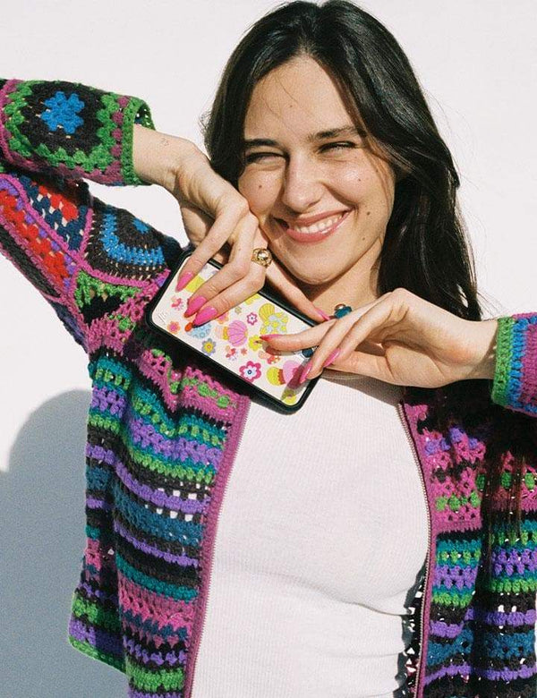 Lifestyle Image 02 Groovy Shroom iPhone Case