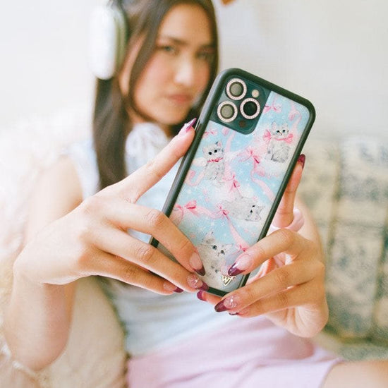 Lifestyle Image 02 Kitten Around iPhone Case