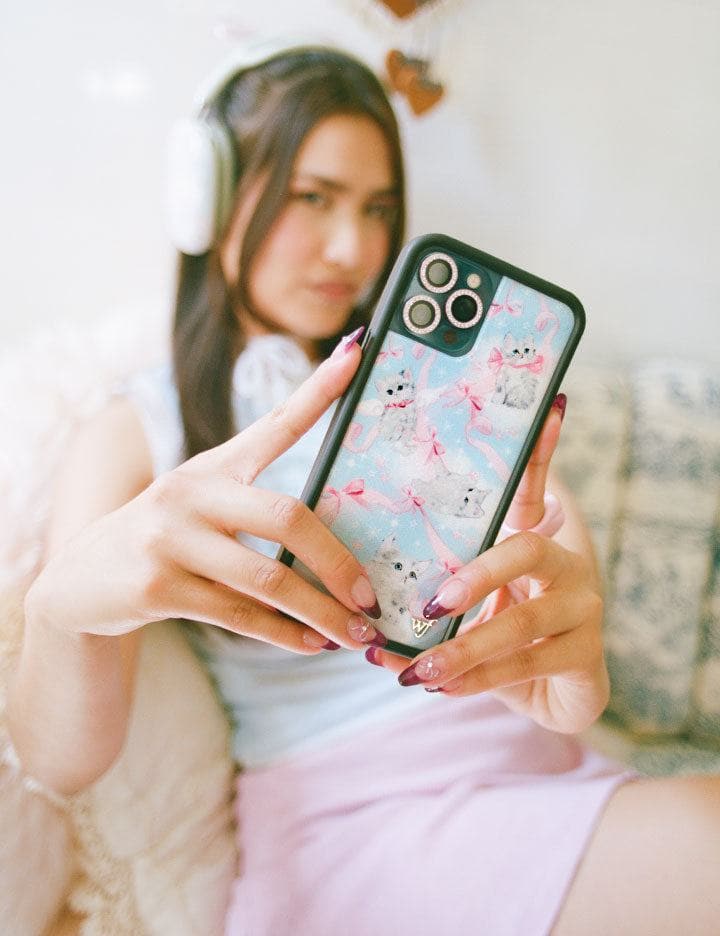 Lifestyle Image 02 Kitten Around iPhone Case