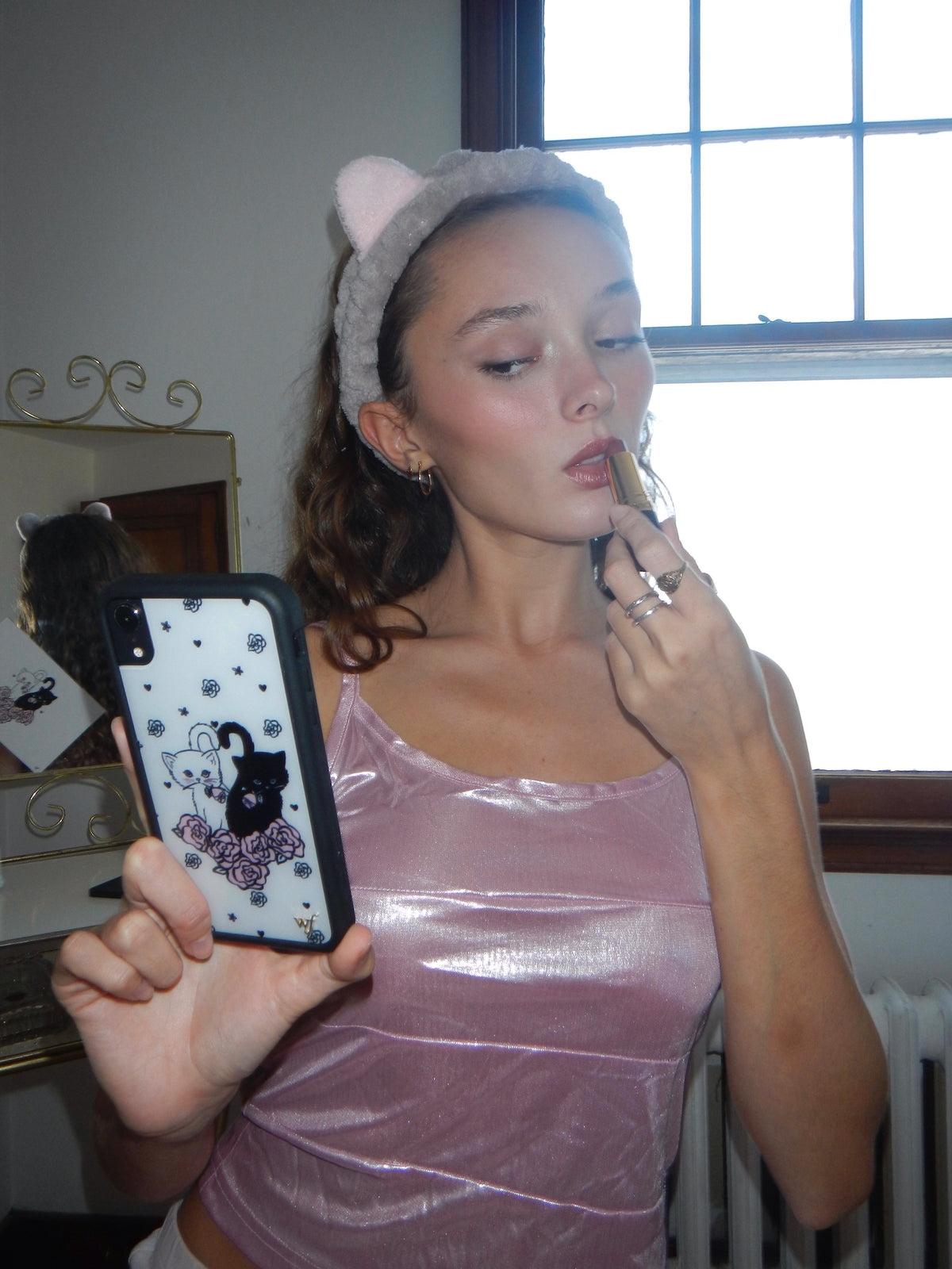 Lifestyle Image 02 Kittens iPhone Case