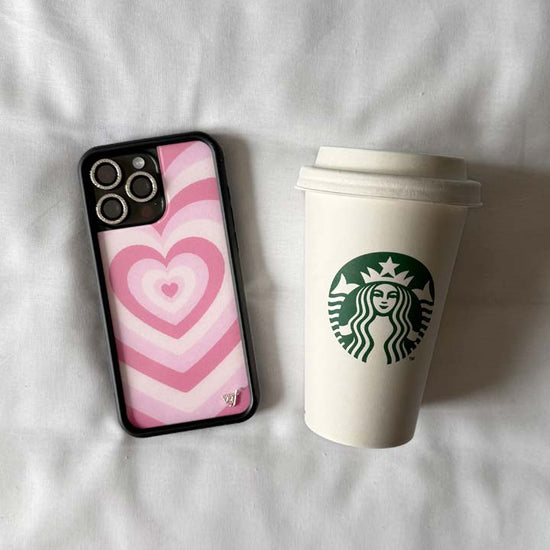 Lifestyle Image 02 Rose Latte Love iPhone Case