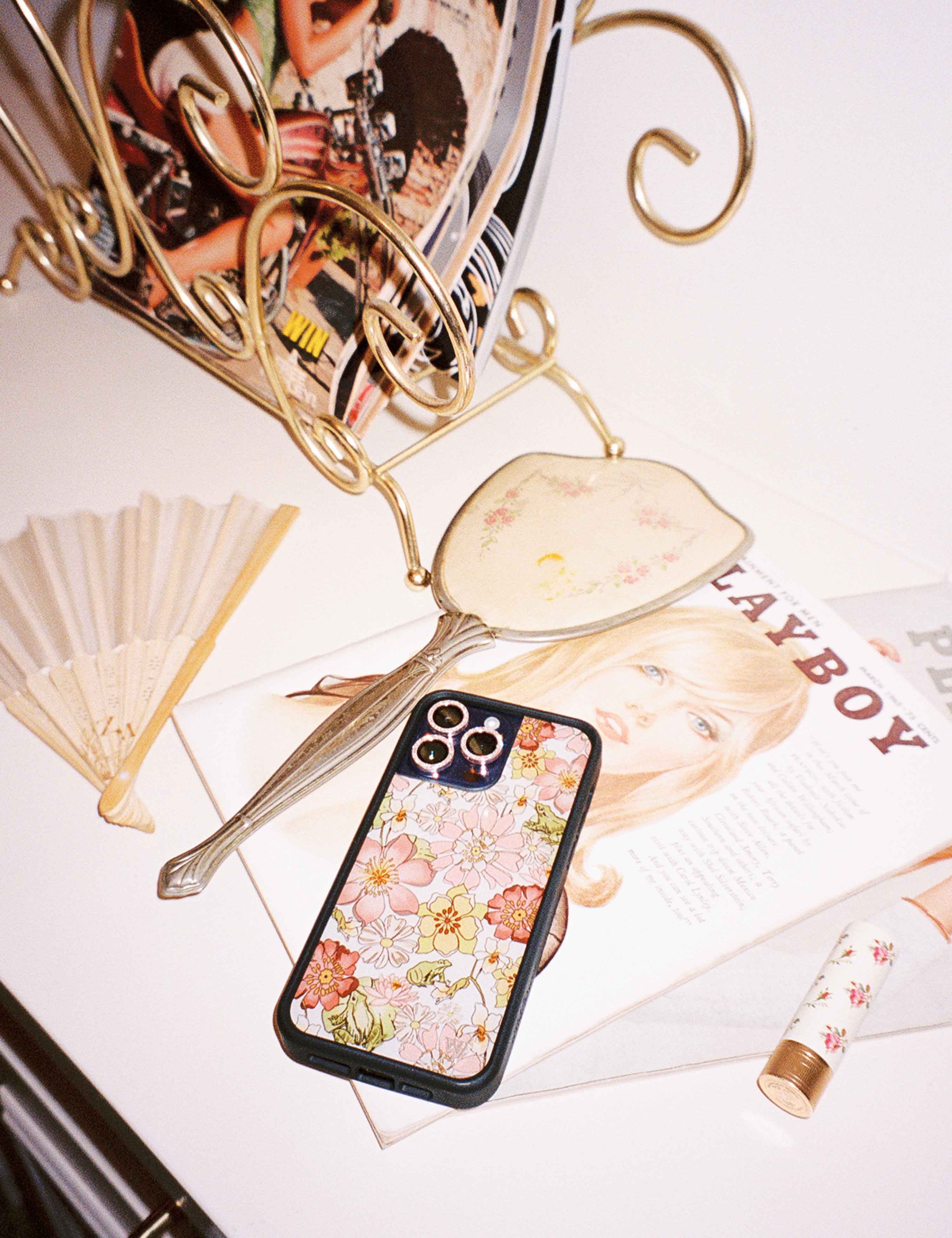 iPhone 14 Case Lily Pad Floral - Thumbnail 3