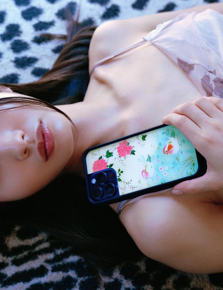 Lifestyle Image 02 Lovers Lagoon iPhone Case