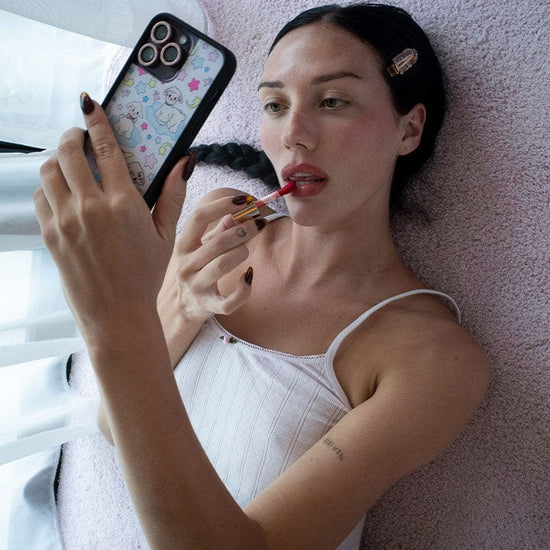 Lifestyle Image 02 Lullaby Lambs iPhone Case