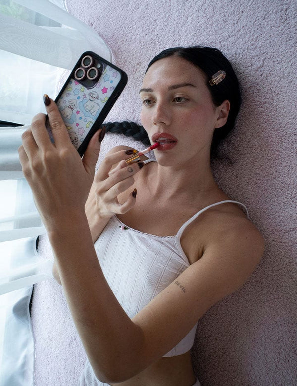 Lifestyle Image 02 Lullaby Lambs iPhone Case