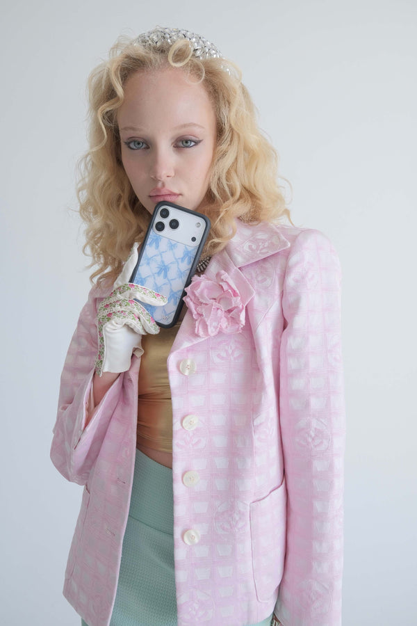 Wildflower iPhone case 17 Pro Max On Pointe Blue Cute