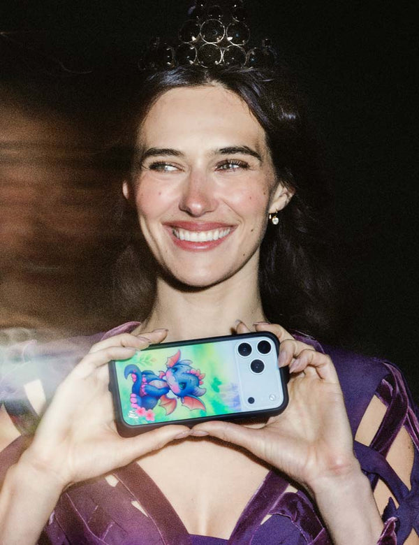 Wildflower iPhone case 17 Pro Max Precious Moments Dragon Dreams Blue Cute