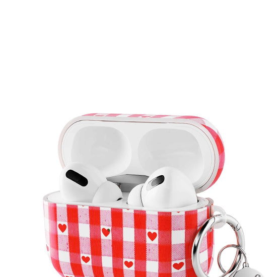 Red Gingham AirPods 