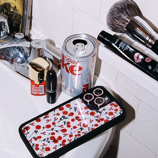 Lifestyle Image 02 Red Roses iPhone Case
