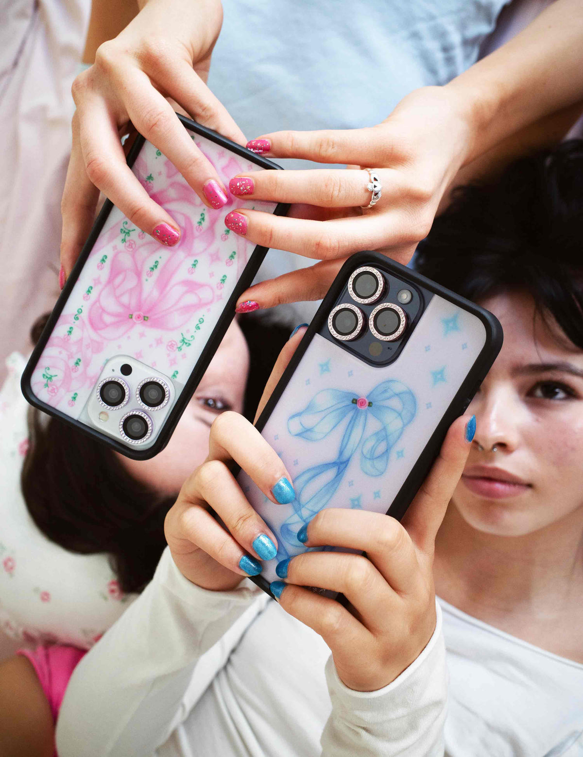 Lifestyle Image 02 Ribbons and Rosettes iPhone Case