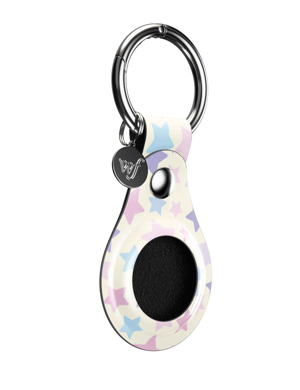 wildflower super sweet stars airtag key chain