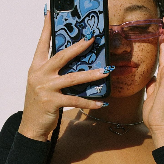 Salem Mitchell Purple iPhone 15 Pro Max Case – Wildflower Cases