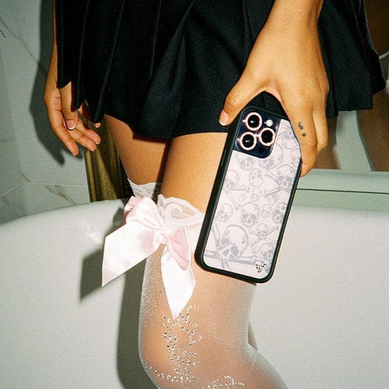 Lifestyle Image 02 Skull Girl iPhone Case