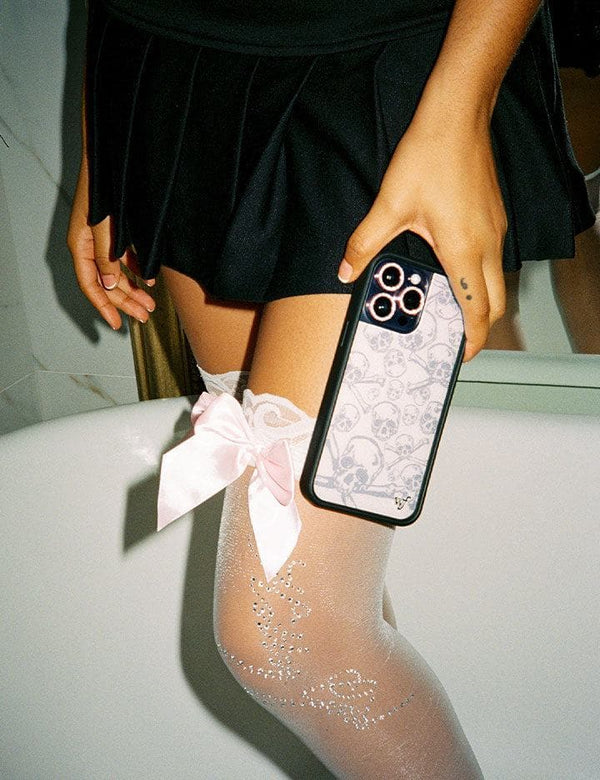 Lifestyle Image 02 Skull Girl iPhone Case