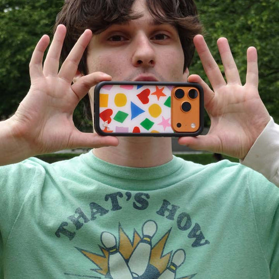 Lifestyle Image 02 Slushy Noobz Shapes and Colors iPhone Case