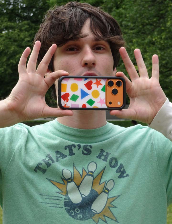 Wildflower iPhone case 17 Pro Max Slushy Noobz Shapes and Colors Red Cute