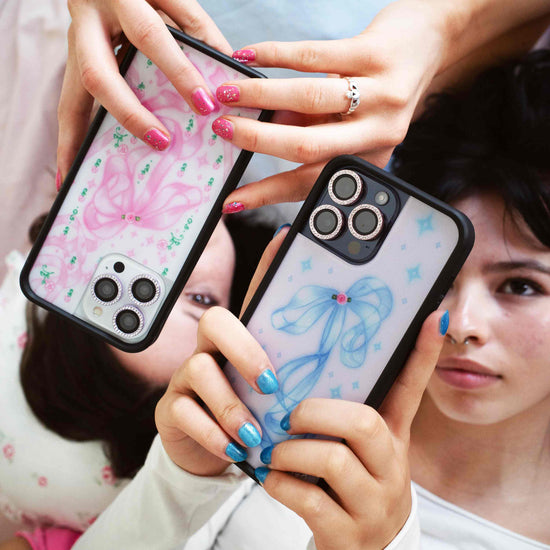 Lifestyle Image 02 Sparkle Girl iPhone Case