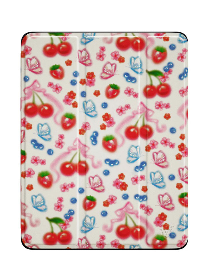 Wildflower Sweet Cherries iPad Folio 12.9in