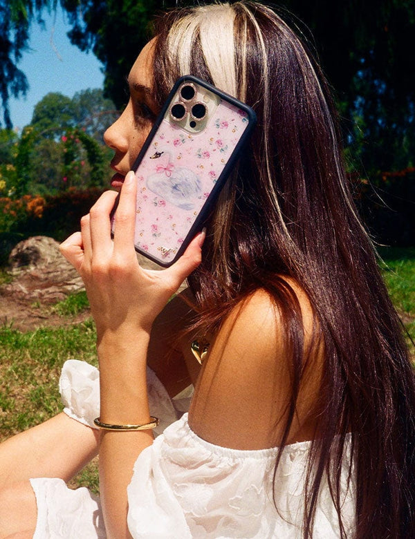 Lifestyle Image 02 Sweet Swan iPhone Case