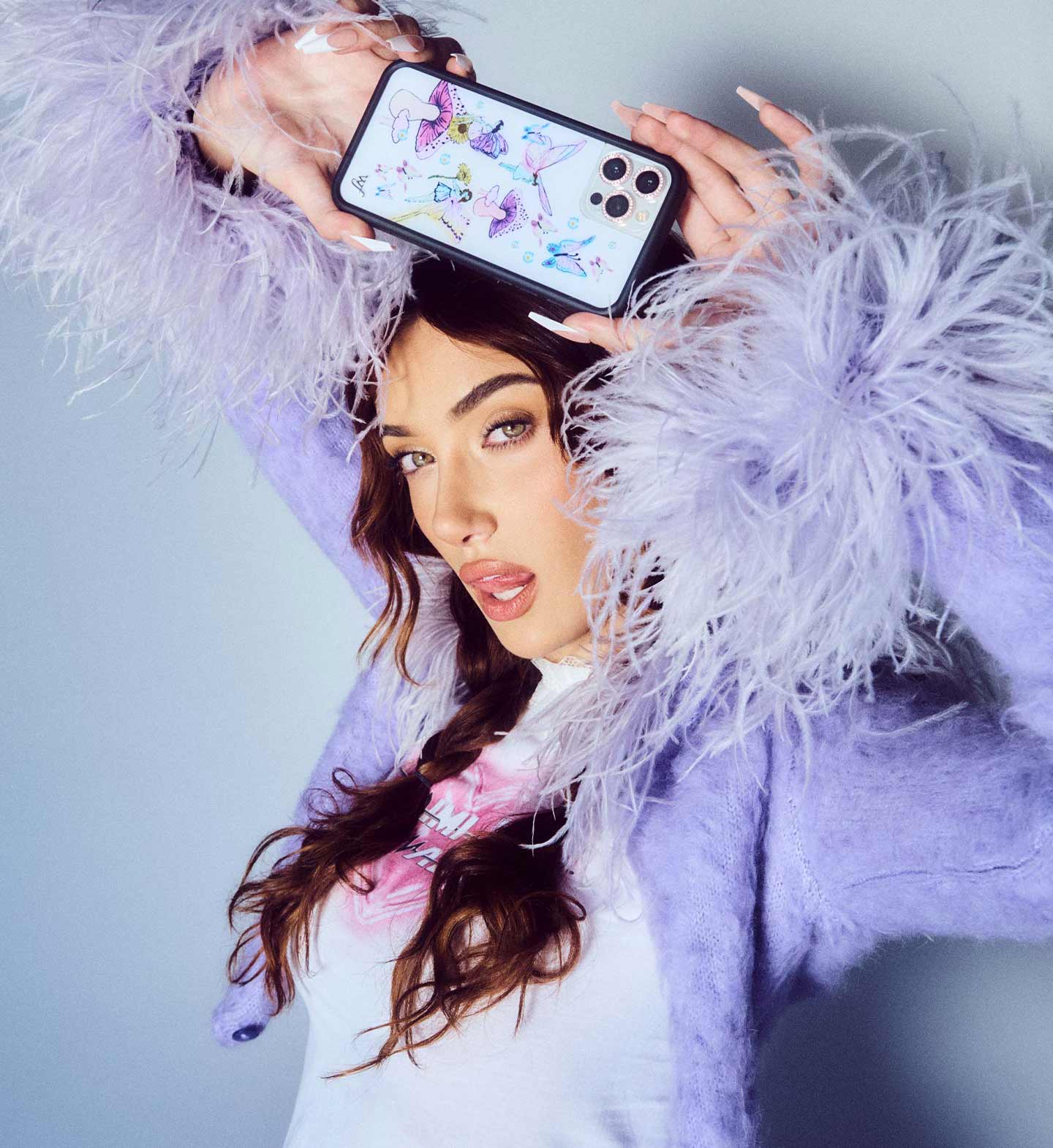 ★追跡&関税込【WILDFLOWER】コラボOlivia Obrien iPhone全Size Olivia O'Brien iPhone 14 Plus Case – Wildflower Cases