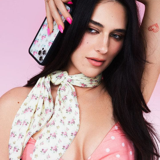 Lifestyle Image 01 Vintage Floral iPhone Case