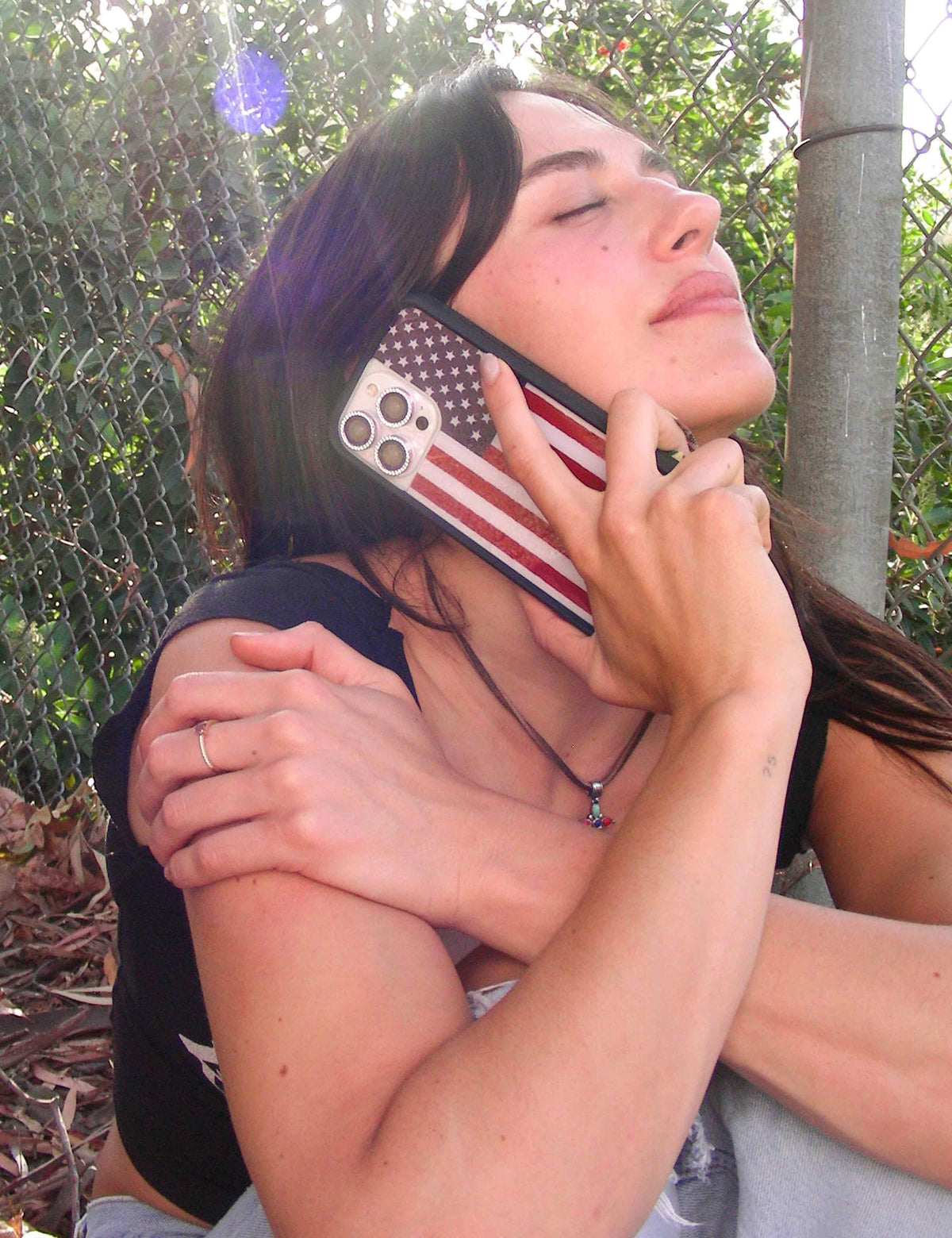 Supporting Image 03 American Flag iPhone Case
