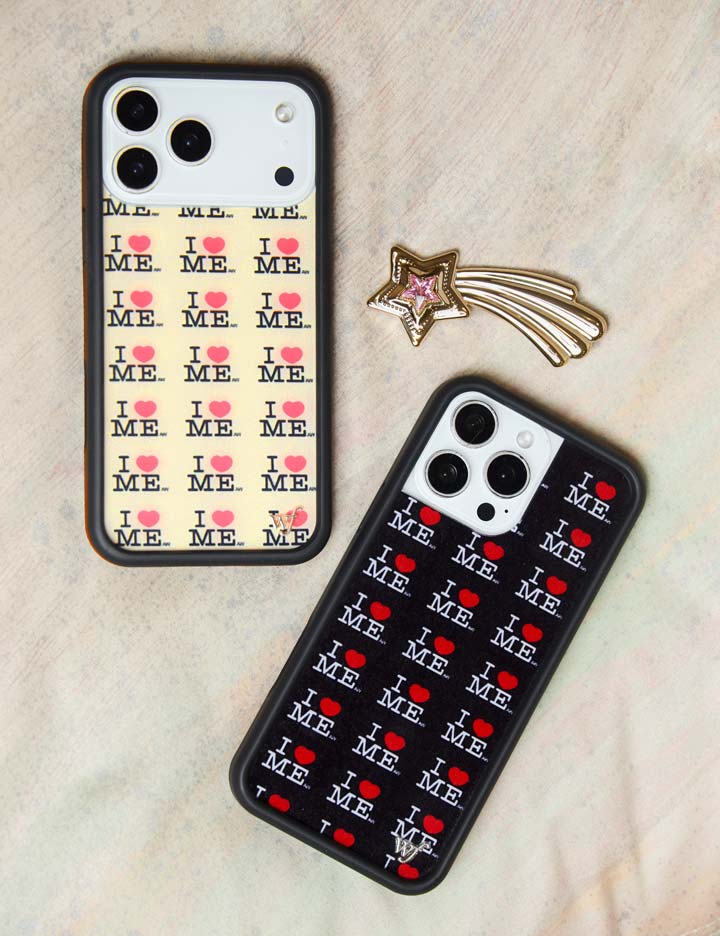 Supporting Image 03 Ashley Williams I Heart Me Yellow iPhone Case
