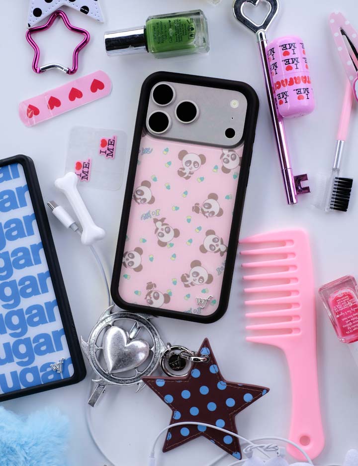 Ashley Williams Panda iPhone 17 Pro Max Case – Wildflower Cases