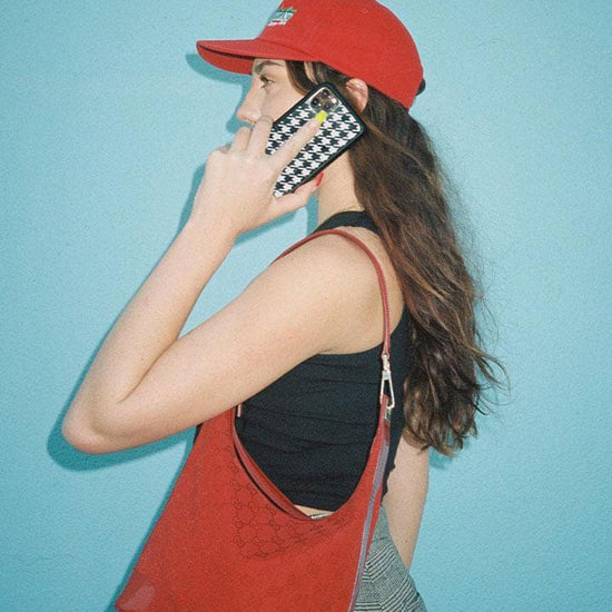 Lifestyle Image 03 Houndstooth iPhone Case