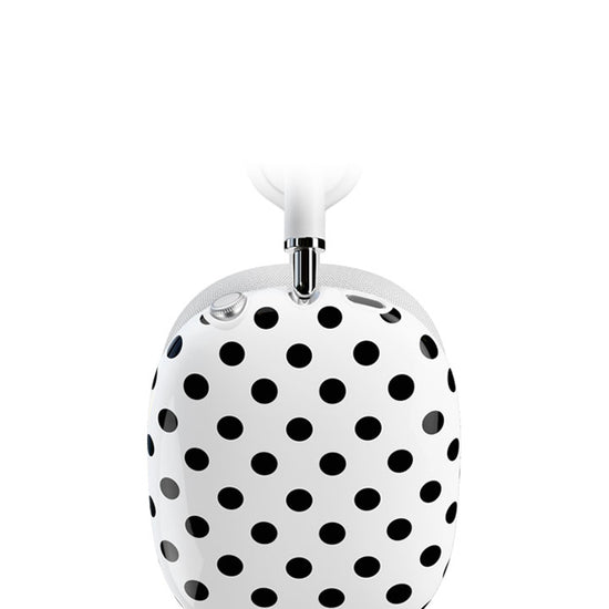 Wildflower AirPods Max Cover Polka Dot White Black Cute