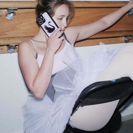 Lifestyle Image 03 Black Swan iPhone Case